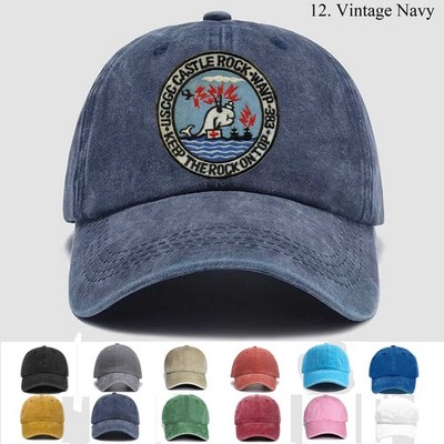 Customized Embroidered Hat Uscg Coast Guard Castle Rock Wavp-383, Trucker Hat