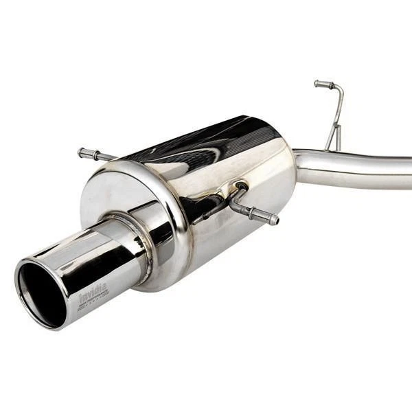 Invidia for 04-08  ForesterXT G200 Rolled Stainless Steel Cat-Back Exhaust Foto 2 de 4