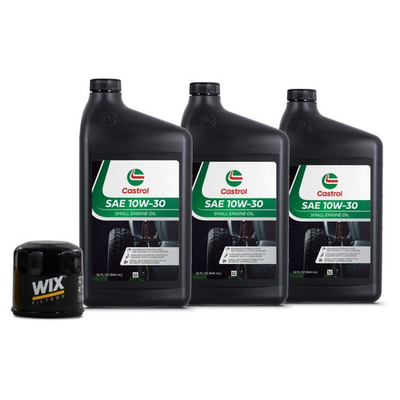 #ad #ad Castrol 10W30 Basic Oil Change Kit For Honda GX640 GCV520 GCV530 Engines $24.99