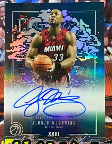 2025 Topps Signature Alonzo Mourning Base (RAW)