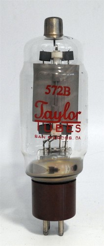 APPEARS LIGHTLY USED TAYLOR 572B / T160L RF OUTPUT TUBE