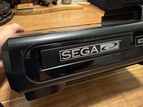Sega CD Model 1 Add-on video game system console for Genesis ONLY no cables NICE