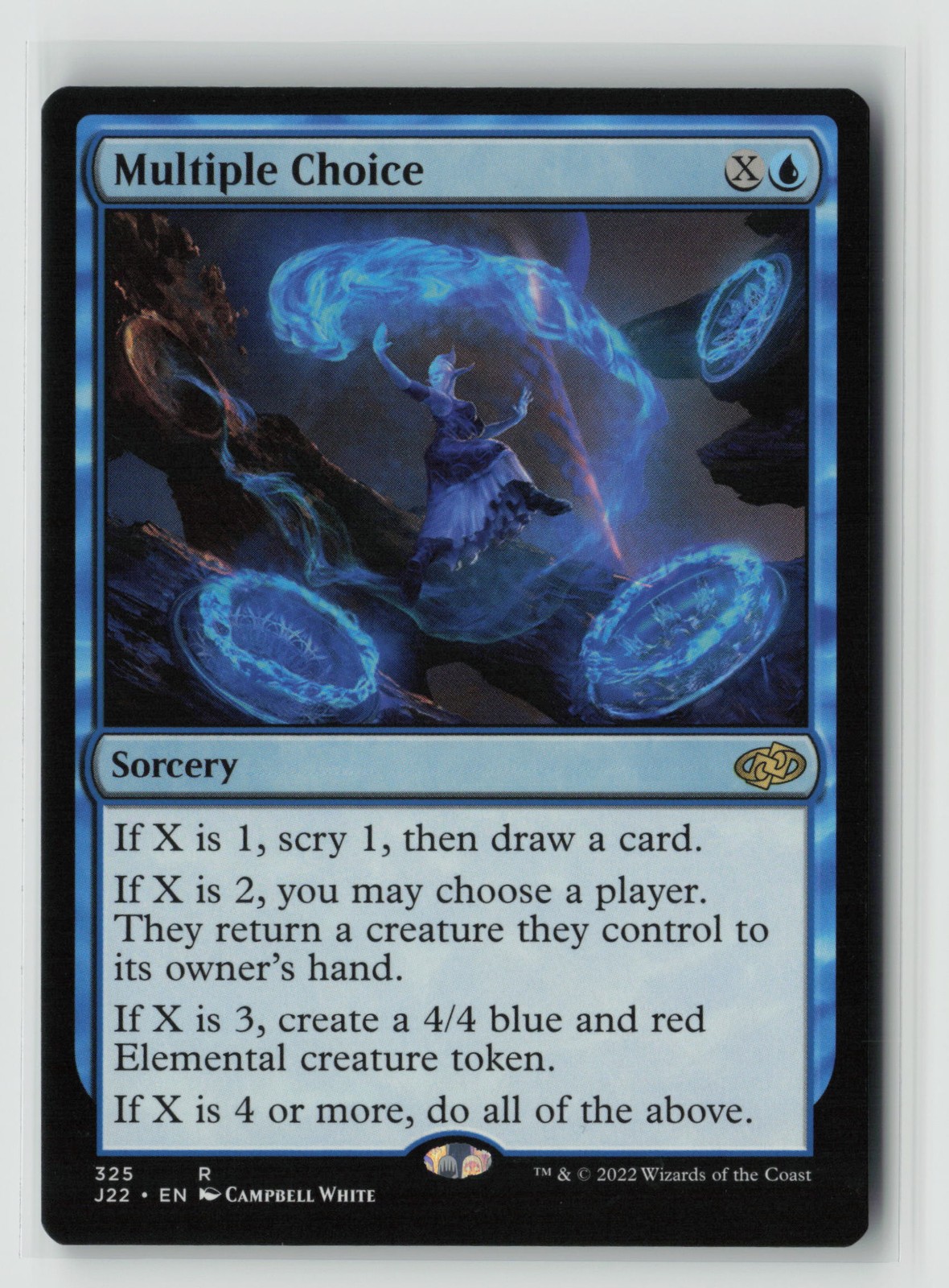 Multiple Choice 325 Jumpstart 2022 J22 MTG Magic