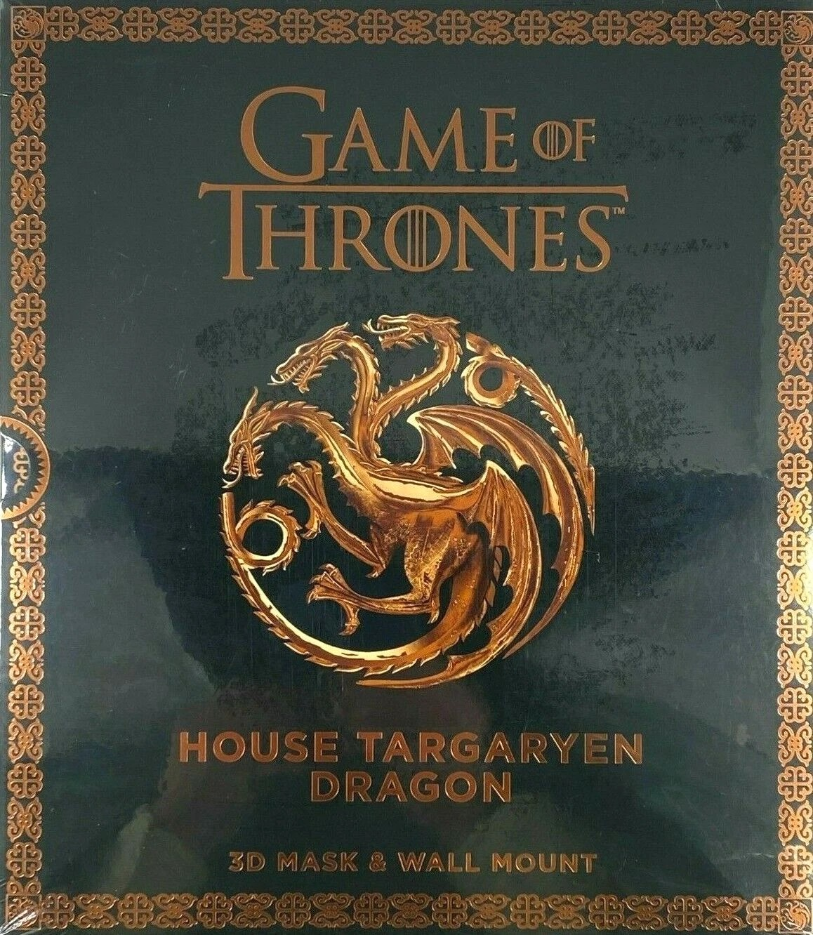 Game of Thrones Mask: House Targaryen Dragon (3D Mask and Wall Mount) by Wintercroft (2017, Trade Paperback)