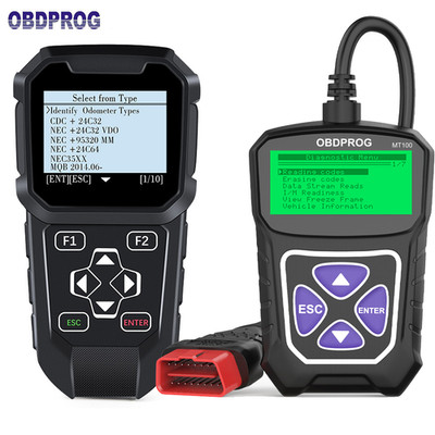 OBDPROG MT100 Check Engine MT401 Cluster Mileage Calibration Adjustment Tool