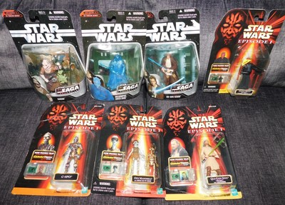 Star Wars Episode I: Phantom Menace 7 Characters New In Package