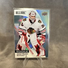 💥 2023-24 Upper Deck Allure #119 Jaxson Stauber, Chicago Blackhawks Rookie RC