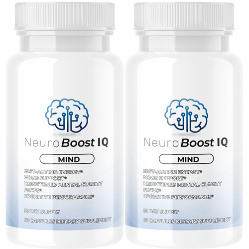 NeuroBoost IQ- Cognitive Enhancer Capsules for Cognition and Focus - 2 Bottles - 第 1/3 張圖片