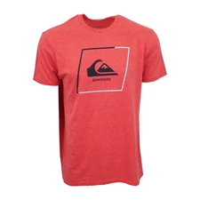 QUIKSILVER MENS NEW SQUARE LOGO T SHIRT