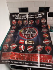 RARE VIP UCS 2011 Lego star wars poster 80x58cm limited edition promotionnel