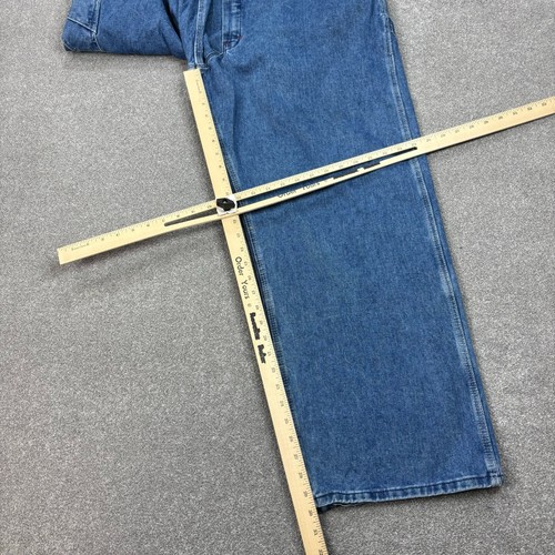 Dickies Dungarees Adult 40x30 Blue Overalls Bib Denim Workwear Carpenter Men - Picture 4 of 9