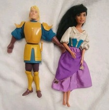 Esmeralda Phoebus Hunchback of Notre Dame 90's Mattel Burger King Disney Dolls