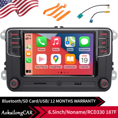 NONAME RCD330 Plus 187F Car Radio Stereo Carplay Android Auto For VW Golf Jetta