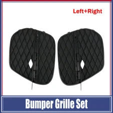 Bumper Grille Set For 2011-13 BMW X5 Fog Light Covers 51117222860 51117222859
