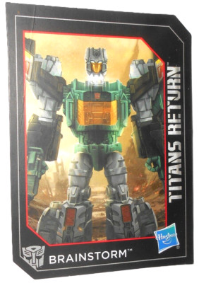 TRANSFORMERS Titans Return BRAINSTORM Trading CARD 2016 movie studio classics