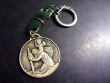 Porte Clés Saint-Christophe - Automobile Club de Cannes ( émail )