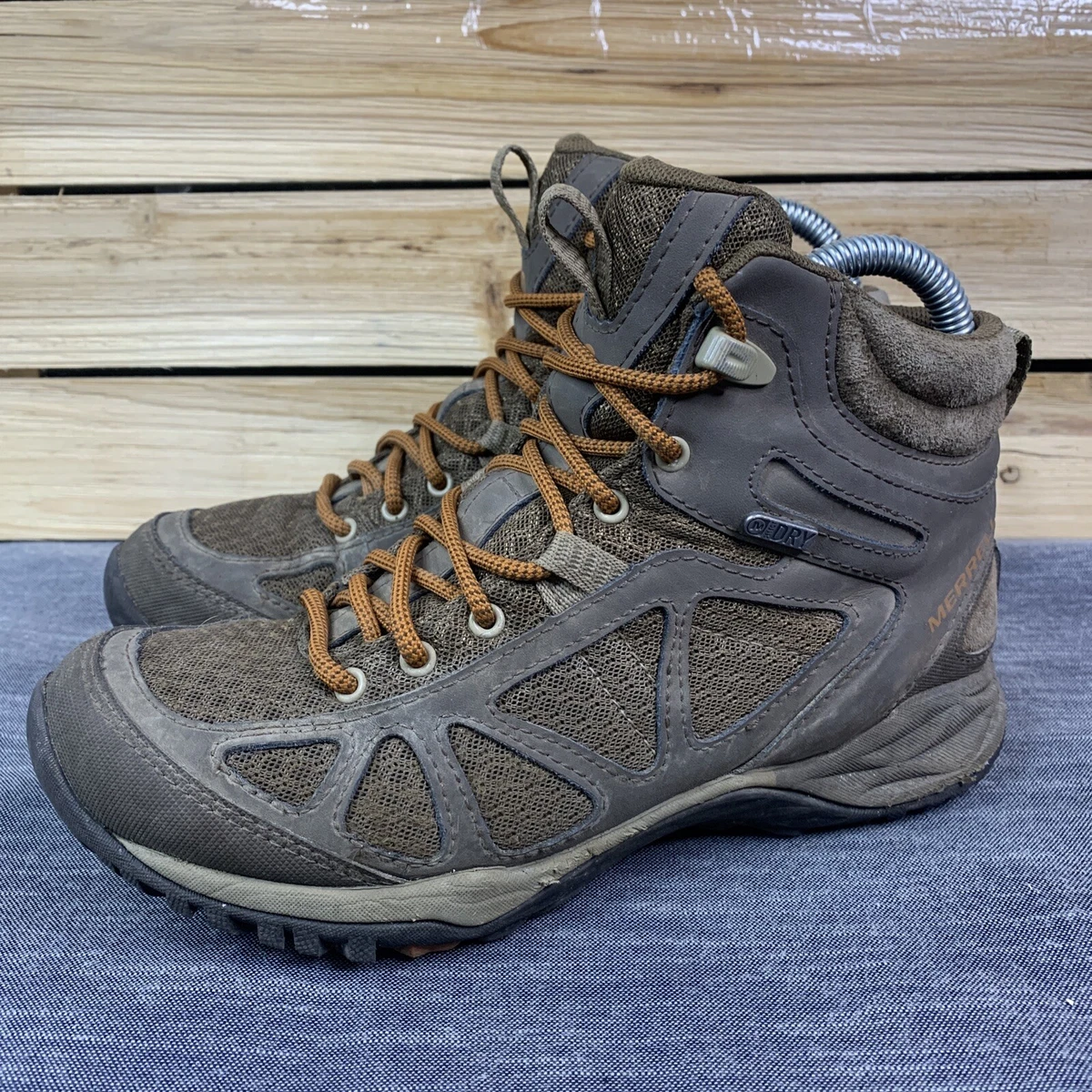 Merrell Q Form 2 Womens US Select Dry Hiking Boots Shoes Brown | eBay