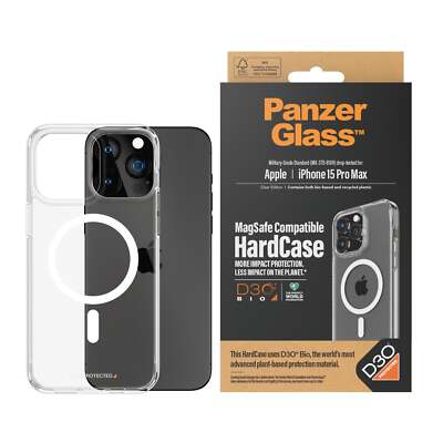 PANZGLAS HARDCASE MAGSAFE MIT D3O IPHONE 15 PRO MAX KLAR