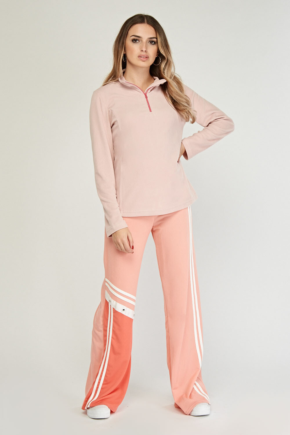 Ladies Crane Polar Fleece Half Zip 