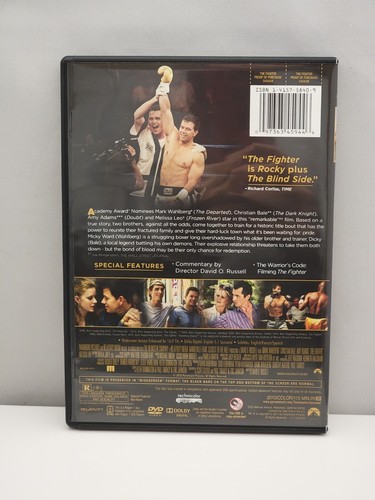 The Fighter DVD Original w case Wahlberg Bale 2011 movie drama boxing boxer - Picture 2 of 3