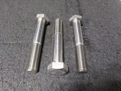 3 HEXAGON HEAD BOLT DIN 931 STAINLESS STEEL A4 MIN.50 DIN 931 M30X180 (DC)