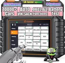 FOXWELL NT706 Car OBD2 Scanner Diagnostic Scan Tool ABS SRS Engine Transmission