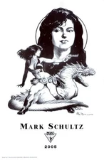 Lee's Comics MARK SCHULTZ fine art print Xenozoic Tales, 2005