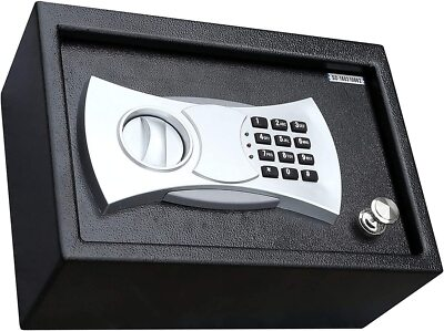 #ad New Drawer Safe with Electronic Lock Home Office Hotel Gun $24.99