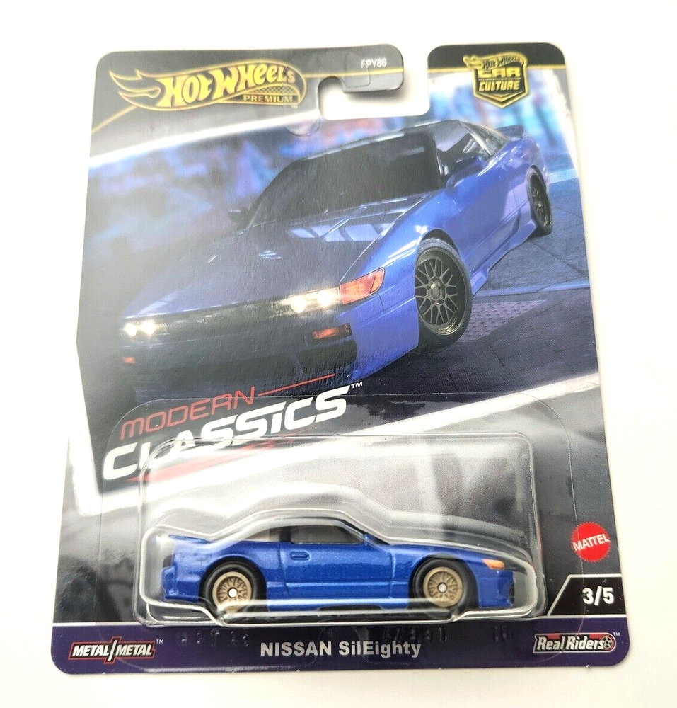 Hot Wheels Nissan Sileighty Blue 3 of 5 2025 Car Culture Modern Classics