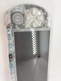 Sony PSP-3000 Playstation Portable Handheld Console Clear Shell Custom