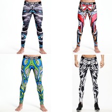 Seobean Men's Winter Color Long Pants Leggings Johns Baselayer Underwear Bottoms