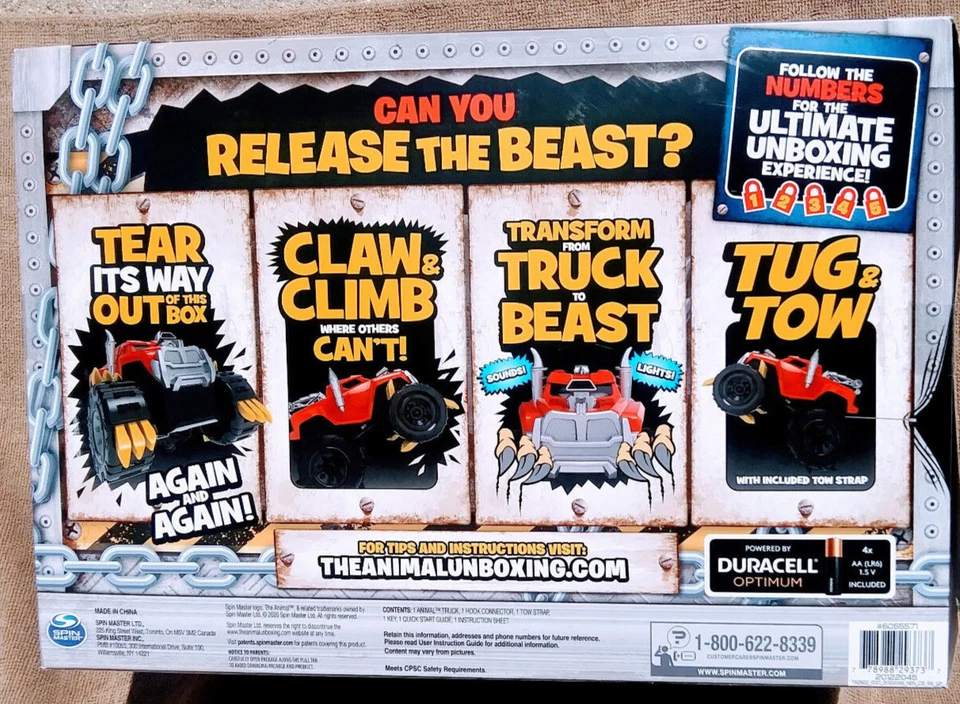 Animal 4x4 Claw Truck Interactive Toy Ultimate Unboxing Experience - Image 2 of 3