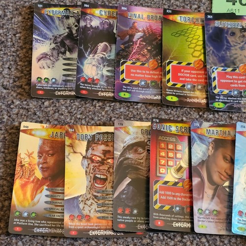 Doctor Who Cards Battles In Time Bundle (Warped Damage) - Picture 4 of 6