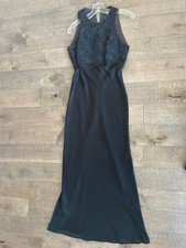 Black Carmen Marc Valvo Gown Size S