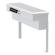 Tfx Truck Tool Box Side Mount 16 Gauge Aluminum 48x11.25x11 Lockable Lid Diamond