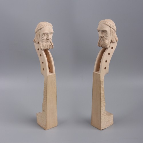 Hand-Carved Maple 4/4 Violin Neck Violin Parts/Accessories Yinfente old - 第 1/7 張圖片