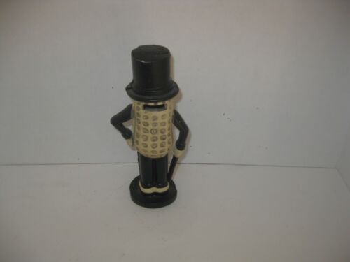 Vintage Planters Mr. Peanut Cast Iron Coin Bank 7.25 " Tall Repo Very Nice - Picture 4 of 4