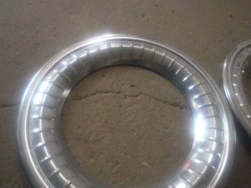 1950's Chevrolet, Pontiac Beauty Trim Rings Used Set Of 4 - Picture 2 of 16
