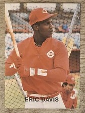 1987 Indiana Blue Sox New Reds Machine (unlicensed) ERIC DAVIS #1