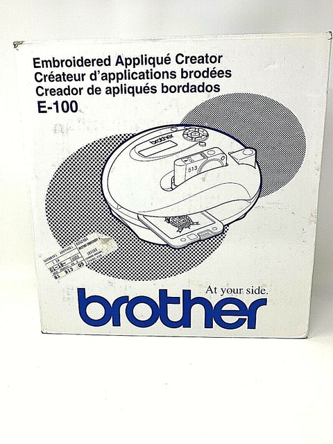 Brother Applique Station E100 Computerized Sewing Machine for sale ...