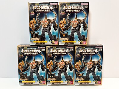 Power rangers KingOhger Mini Pla 04 King Caucasus Kabuto Megazord Bandai NEW F/S