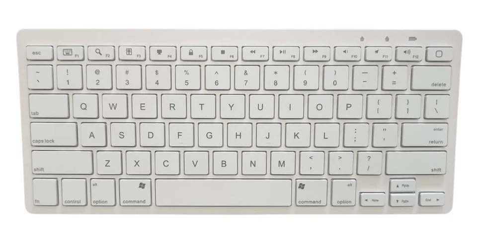 NEW SLIM WIRELESS BLUETOOTH KEYBOARD FOR IMAC IPAD ANDROID PHONE TABLET PC UK - Image 2 of 4