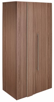 Argos Home Atlas 1 Door Corner Wardrobe Walnut Effect Ebay