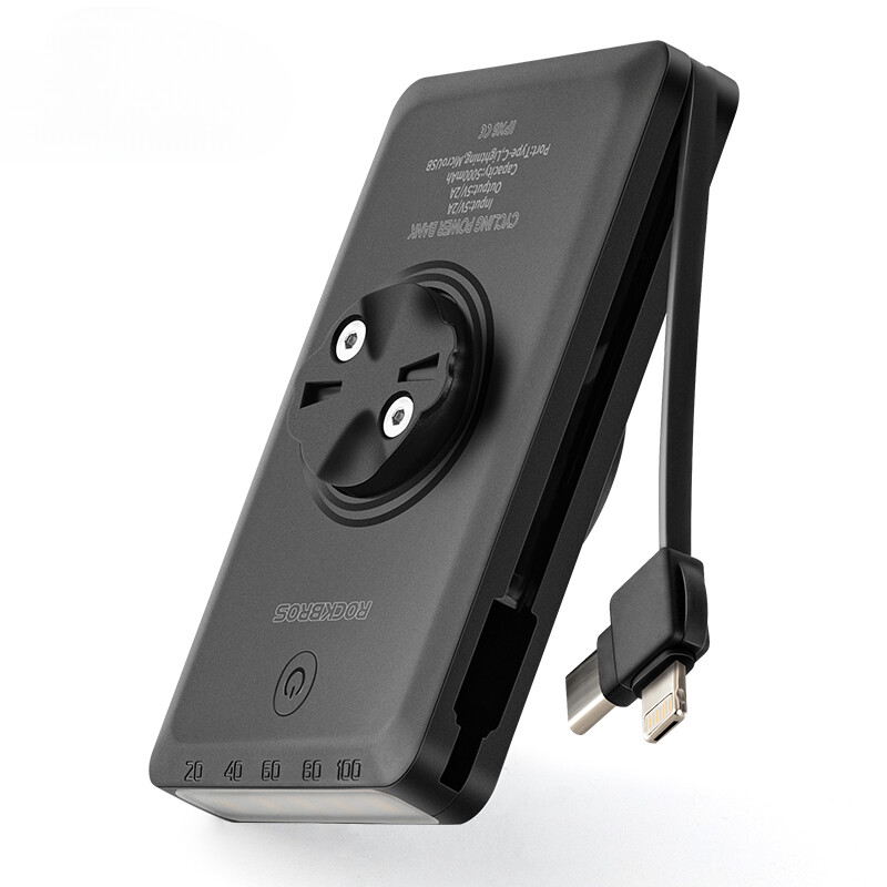 5000mAh Bike Light Front Lamp Type-C IPX6 Bike Headlight 4 Lighting Models New