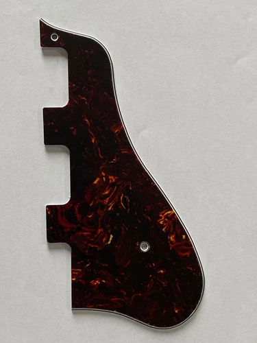 For 4-Ply Gibson ES-339 P90 3Pickup Guitar Pickguard,Brown Tortoise