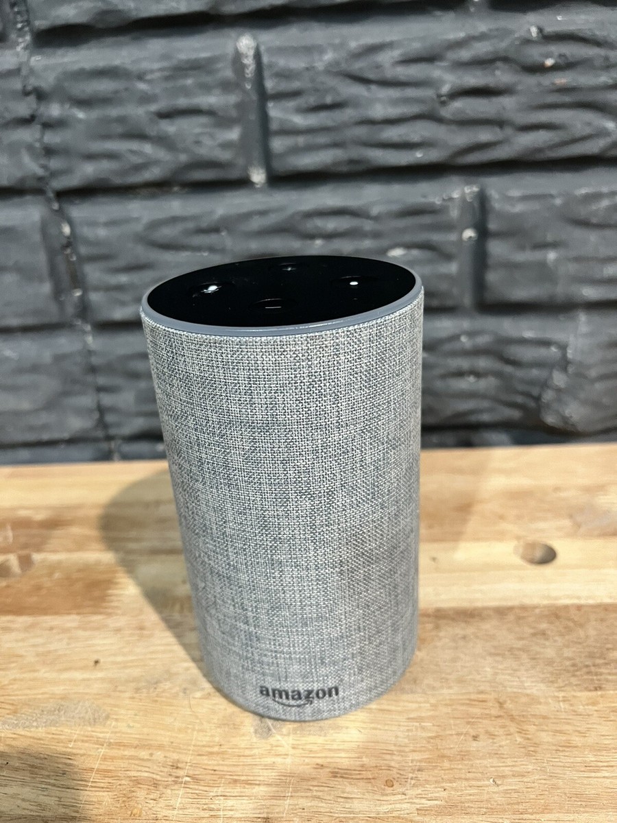 Amazon Echo Smart Speaker 2nd Generation Heather Grey Alexa