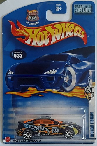 2003 Hot Wheels First Editions #20 Hyundai Tiburon #032