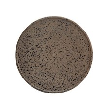 Fairmont Raw Granite Dinner Plate 25.5cm – Modern Rustic Tableware Stone Look