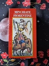 Tarocchi/Carte MINCHIATE FIORENTINE Lo Scarabeo 2001 RARO