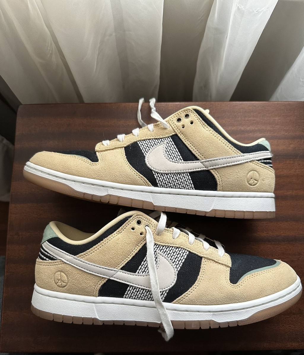 Size 11 Nike Dunk Low Rooted In Peace